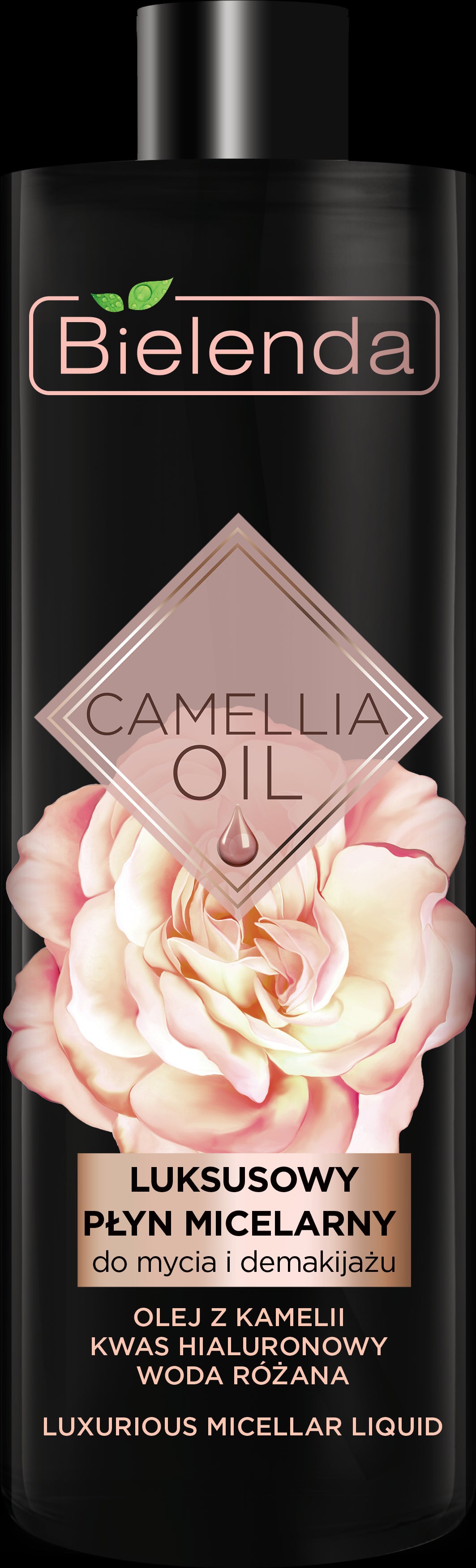 Bielenda CAMELLIA OIL - luxurious micellar liquid for washing and make-up removal, 500 ml
