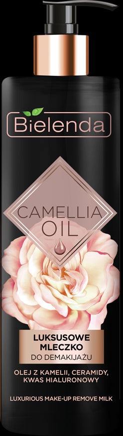 Bielenda CAMELLIA OIL - luxurious make-up remover milk, 200 ml
