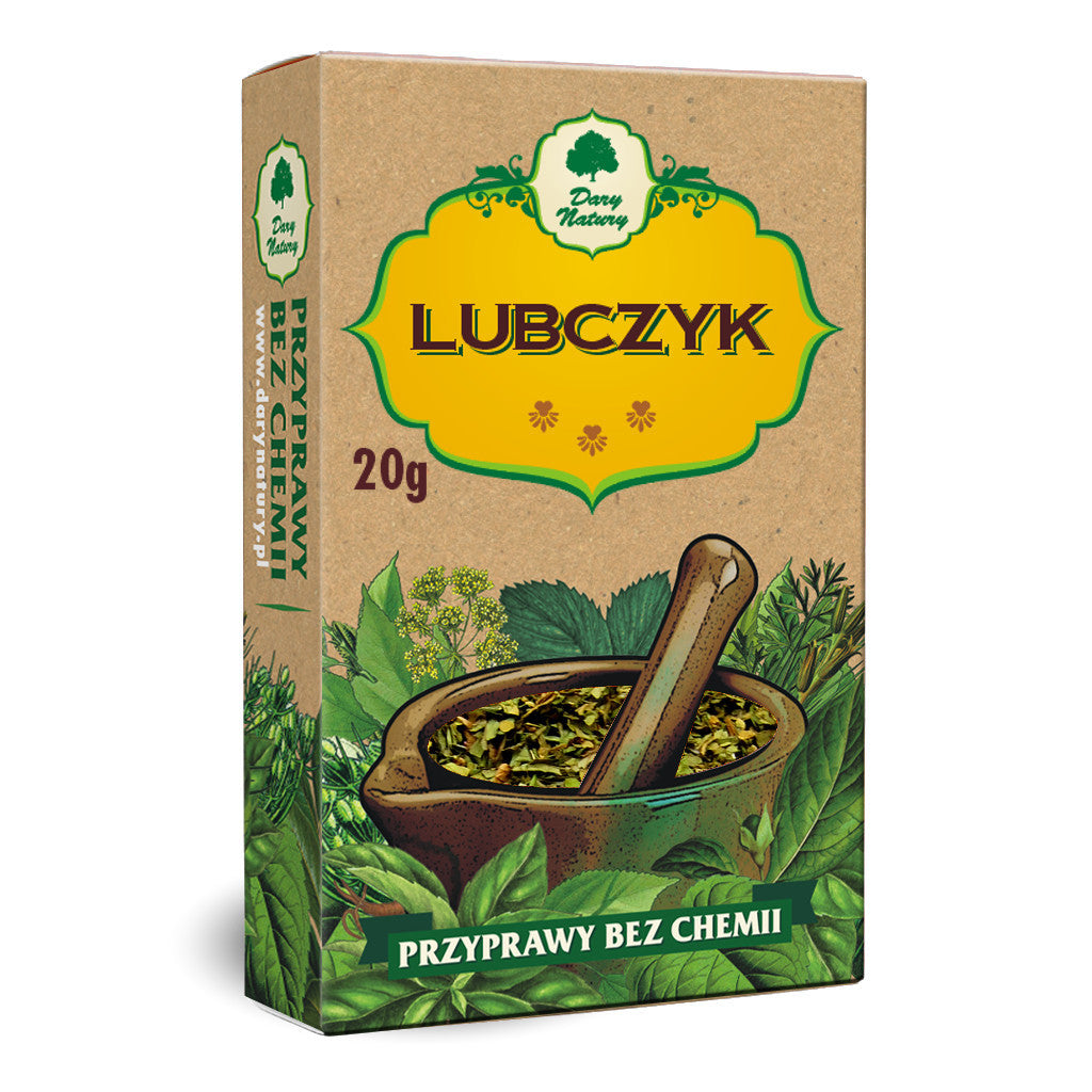 Dary Natury - Lubczyk, przyprawy bez chemii, masa netto: 20 g