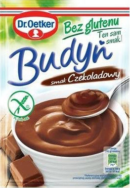 Dr. Oetker - budyń smak czekoladowy bez glutenu, masa netto: 45 g
