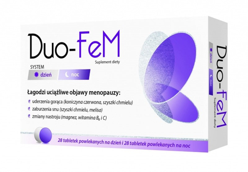 Natur Produkt Pharma - Duo-Fem, daytime tablets, 28 pcs + nighttime tablets, 28 pcs.