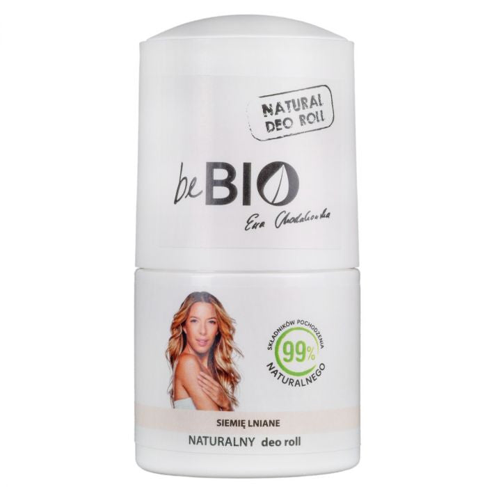 BeBIO Ewa Chodakowska - naturalny deo roll-on SIEMIĘ LNIANE, poj. 50 ml