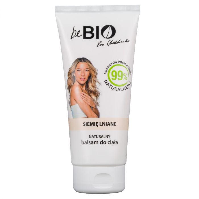 BeBIO Ewa Chodakowska - naturalny balsam do ciała SIEMIĘ LNIANE, poj. 200 ml