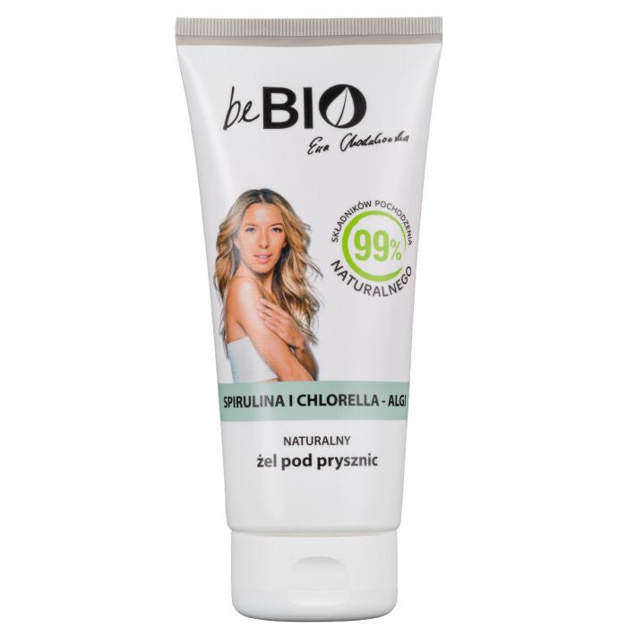 BeBIO Ewa Chodakowska - naturalny żel pod prysznic SPIRULINA I CHLORELLA - ALGI, poj. 200 ml