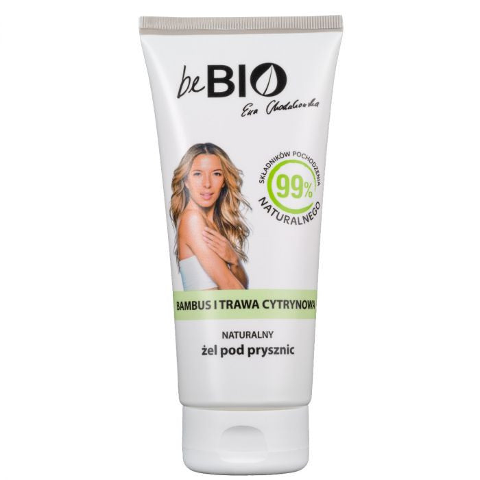 BeBIO Ewa Chodakowska - naturalny żel pod prysznic BAMBUS I TRAWA CYTRYNOWA, poj. 200 ml