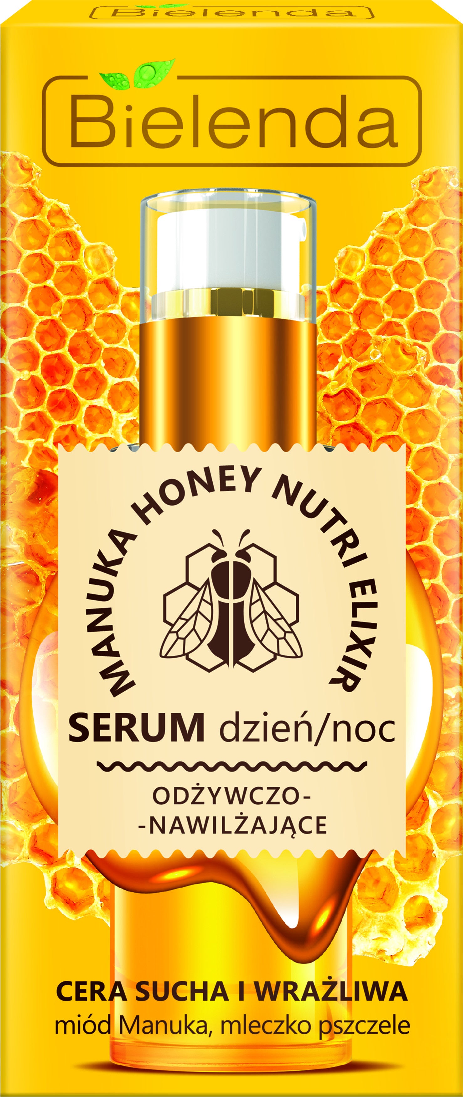 Bielenda MANUKA HONEY NUTRI ELIXIR - nourishing and moisturizing day/night serum, 30 g