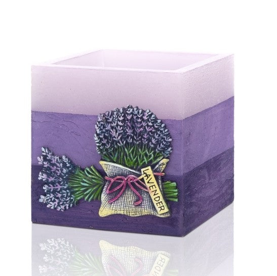 Rustic Lavender - lantern square 110x105