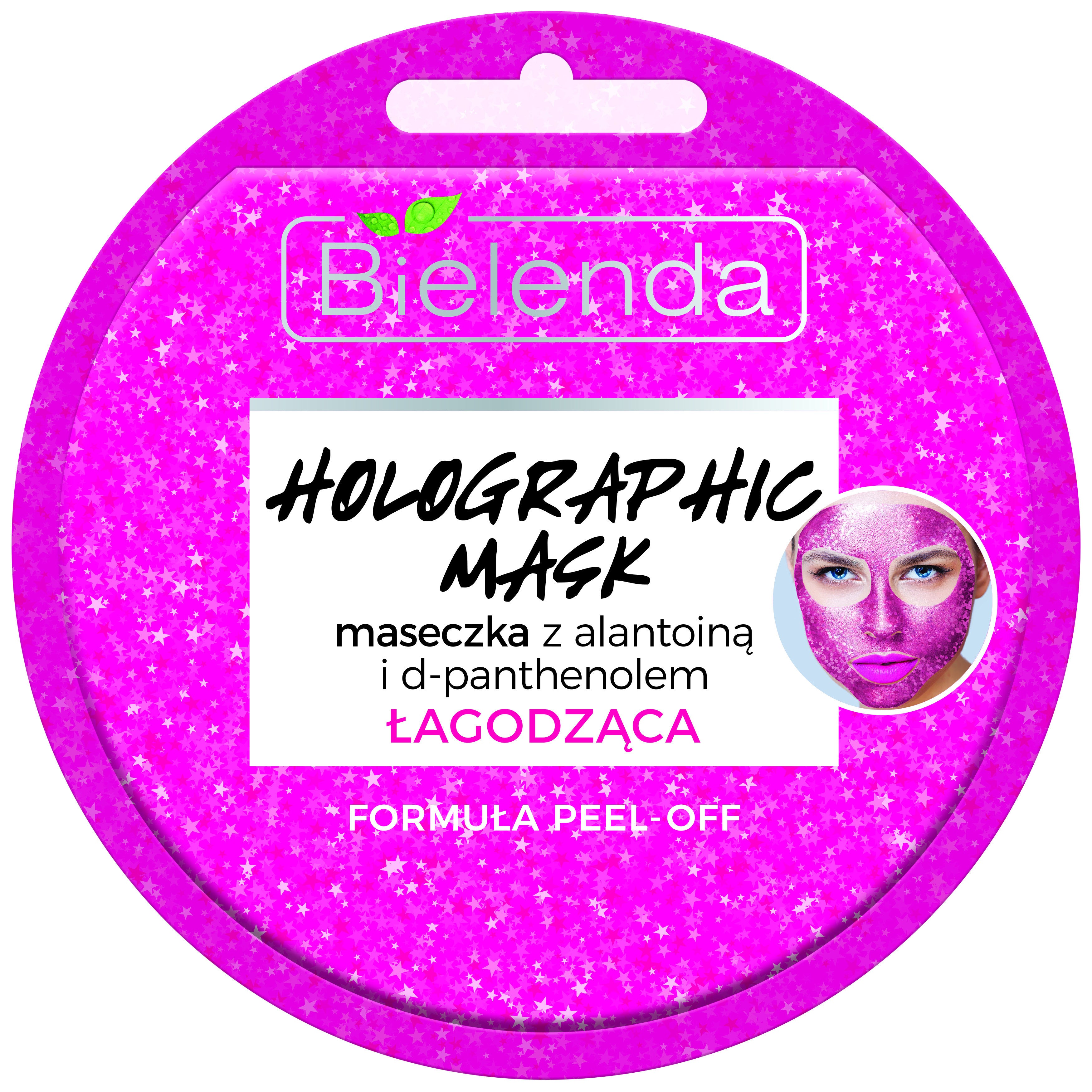 Bielenda HOLOGRAPHIC MASK - maseczka łagodząca z alantoiną i d-panthenolem, poj. 8 g