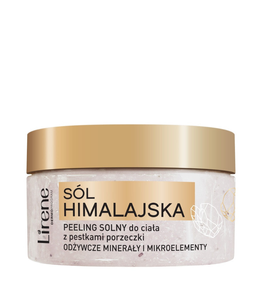 Lirene Sól Himalajska - Peeling solny do ciała z pestkami porzeczki, poj. 200 g