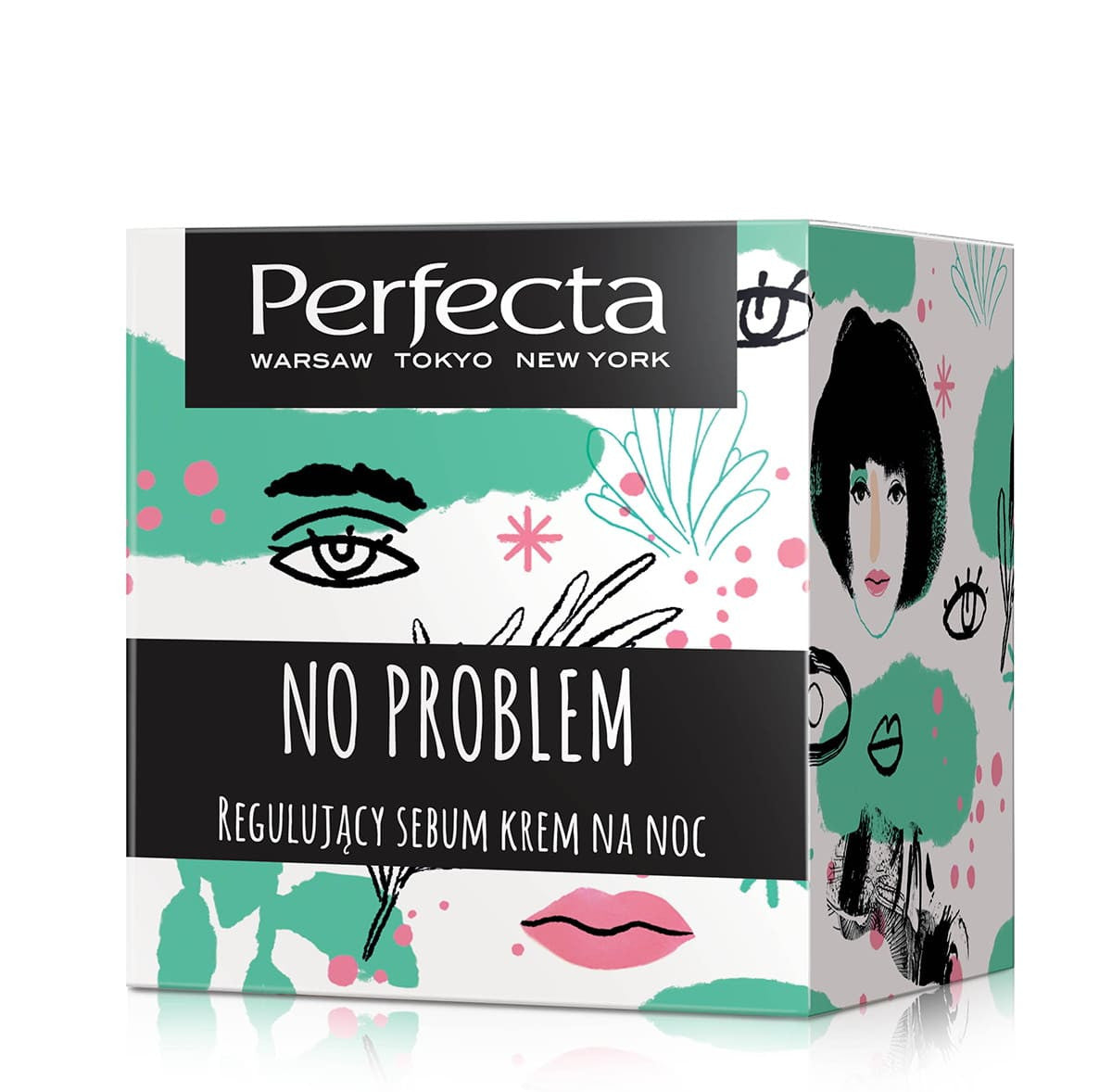 Perfecta No Problem - regulujący sebum krem na noc, poj. 50 ml