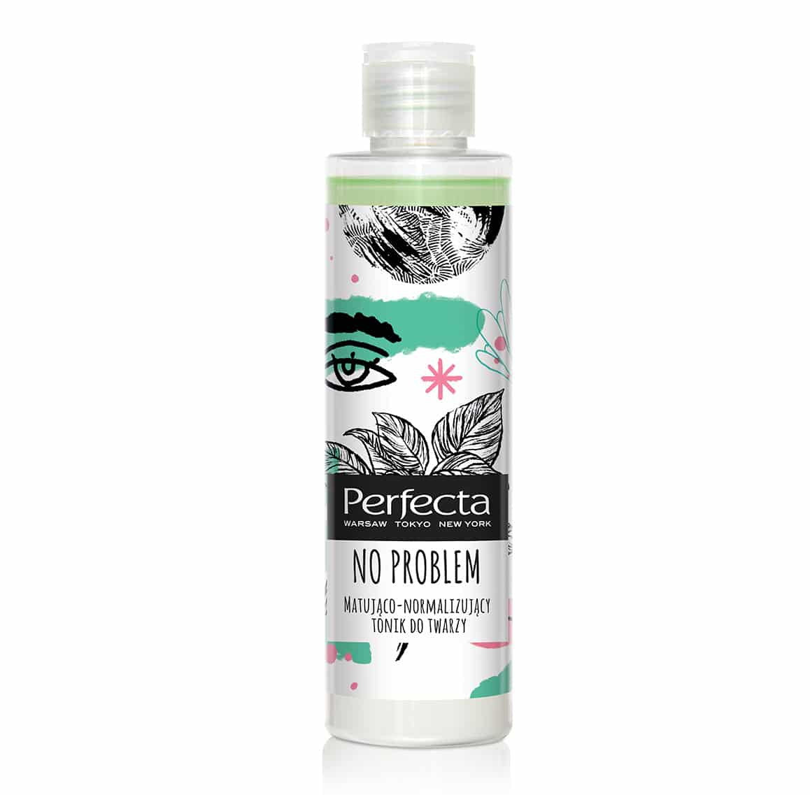 Perfecta No Problem - matująco-normalizujący tonik do twarzy, poj. 200 ml