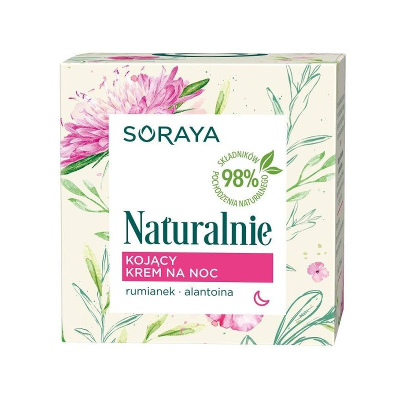 Soraya Naturalnie - kojący krem na noc, poj. 50 ml