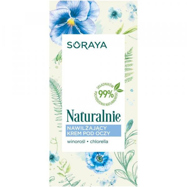 Soraya Naturalnie - nawilżający krem pod oczy, poj. 15 ml