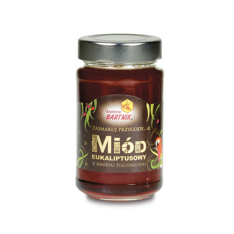 Sądecki Bartnik - Zasmakuj Przygody, miód eukaliptusowy z Ameryki Południowej, masa netto: 300 g