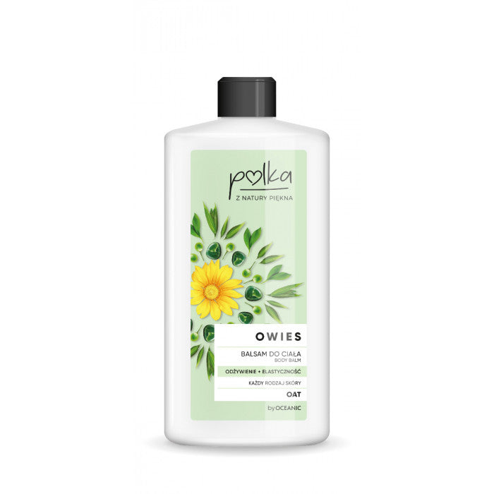 POLKA Owies - Balsam do ciała odżywienie+elastyczność, poj. 400 ml