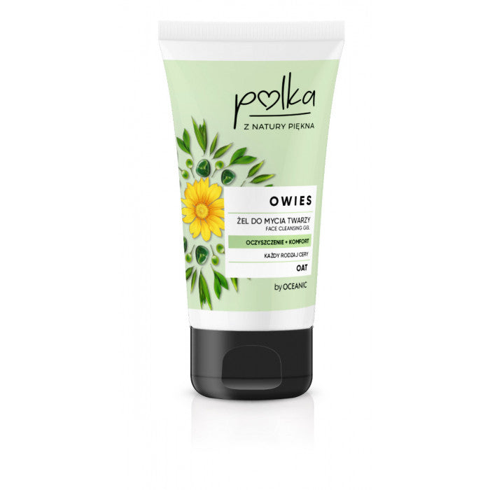POLKA Owies - Żel do mycia twarzy oczyszczenie+komfort, poj. 150 ml