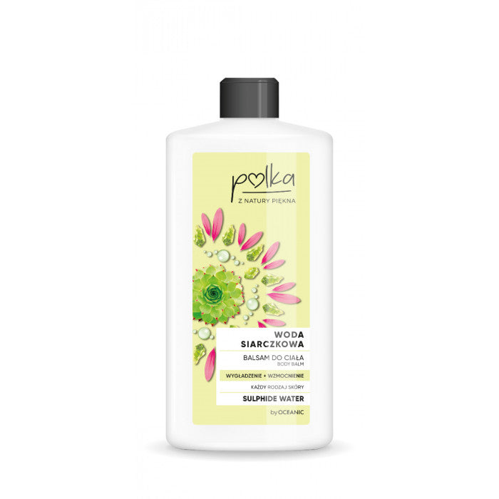 POLKA Woda Siarczkowa - Balsam do ciała wygładzenie+wzmocnienie, poj. 400 ml