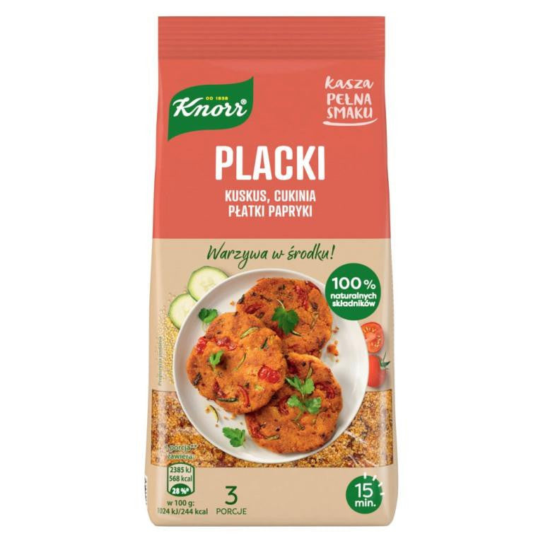 Knorr Kasza Pełna Smaku - placki z kuskusu, masa netto: 150 g