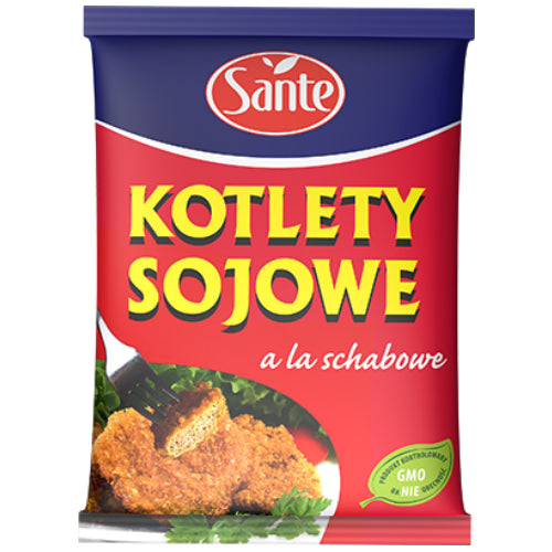 Sante - kotlety sojowe à la schabowe, masa netto: 100 g