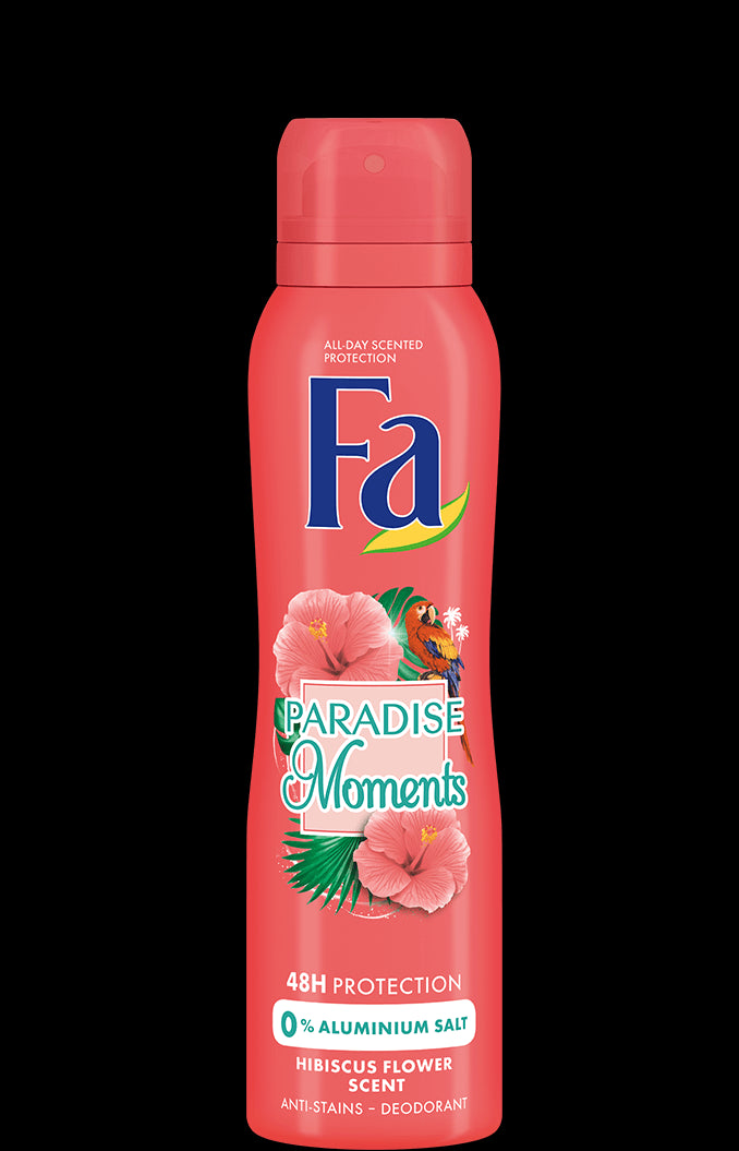 FA MOMENTS - Hibiscus scented body spray, 150 ml
