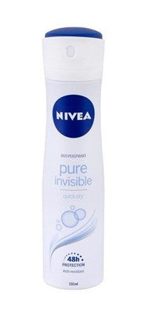 NIVEA Pure Invisible 48 h - Antiperspirant Spray for Women, capacity 150 ml