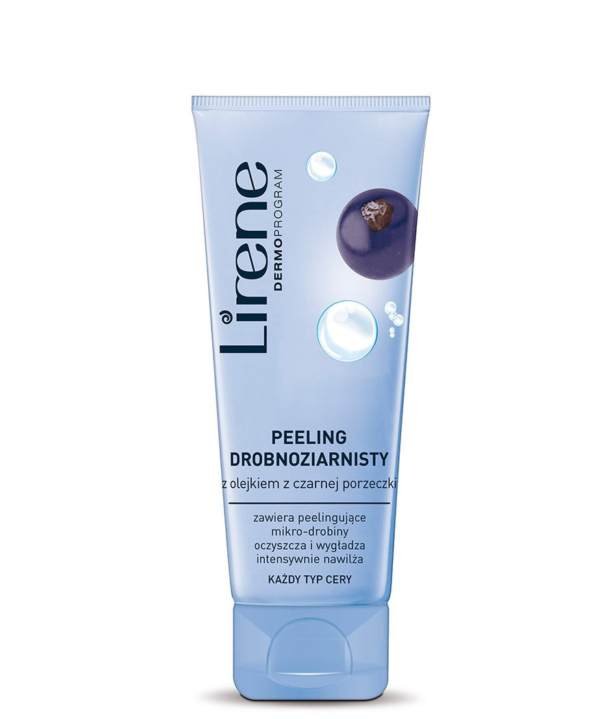 Perfecta Pielęgnacja Oczyszczająca - peeling drobnoziarnisty z olejkiem z czarnej porzeczki, poj. 75 ml