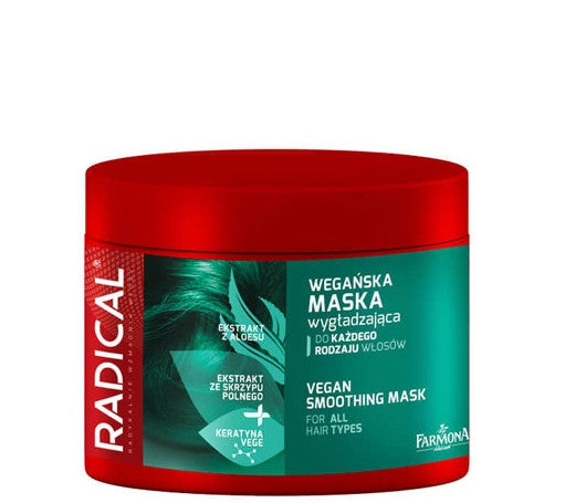 RADICAL - maska wygładzająca z wegańską keratyną, poj. 300 ml