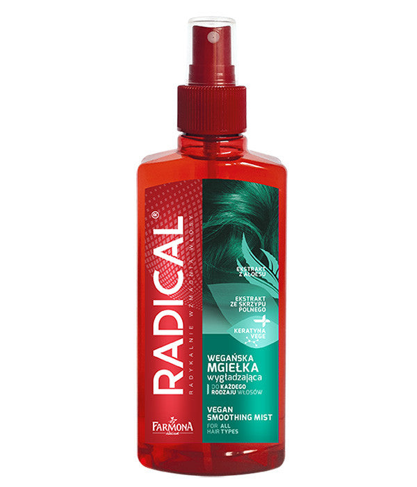 RADICAL - mgiełka wygładzająca i rozświetlająca z wegańską keratyna, poj. 200 ml
