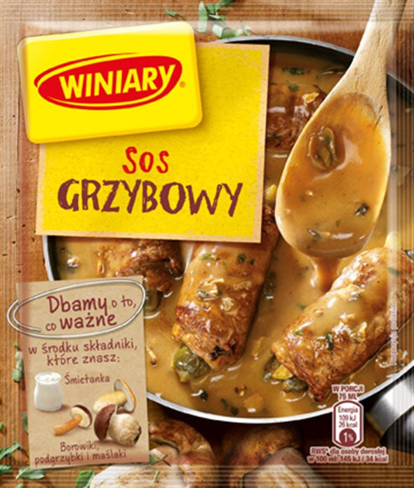 Winiary - mushroom sauce, net weight: 28 g