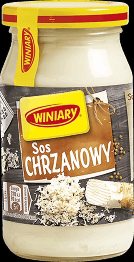 Winiary - horseradish sauce, 250 ml capacity