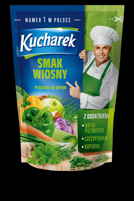 Kucharek - Taste of Spring, seasoning for dishes, net weight: 175 g