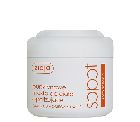 Masło do ciała bursztynowe opalizujące - Sopot rozświetlenie