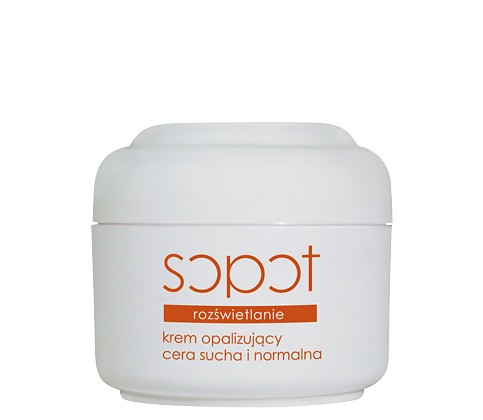 Iridescent cream for dry and normal skin - Sopot illumination 50 ml.