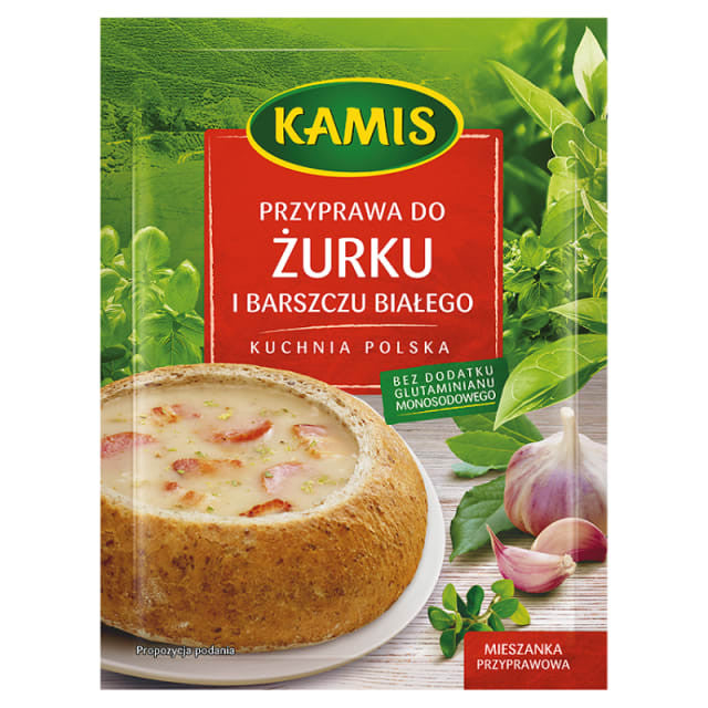 Kamis - seasoning for sour soup and white beetroot, net weight: 25 g