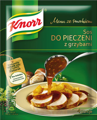 Knorr Menu with Taste - sauce for roasts with mushrooms, net weight: 29 g