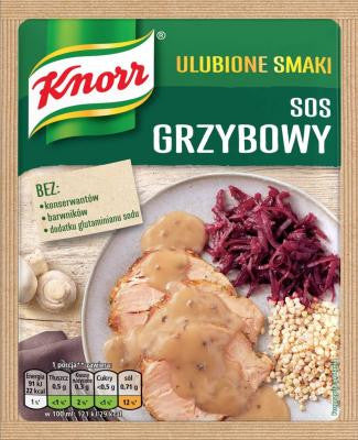 Knorr Favorite Flavors - mushroom sauce, net weight: 24 g