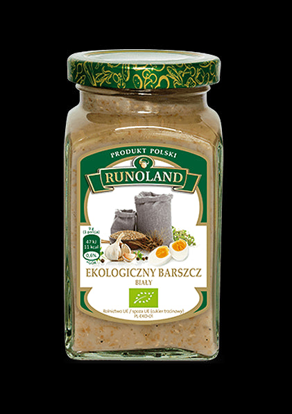 Runoland - ekologiczny barszcz biały, masa netto: 300 g