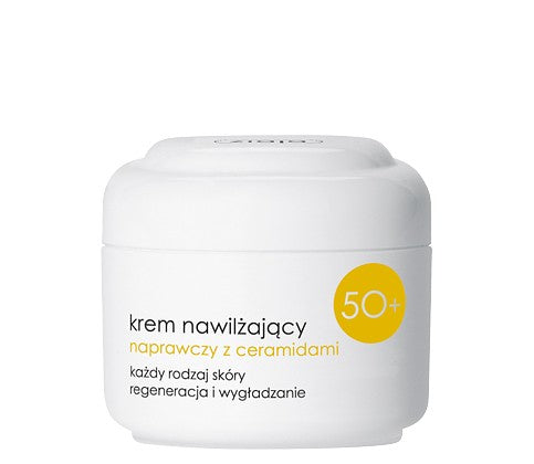 Restorative moisturizing cream with ceramides 50+, 50 ml.