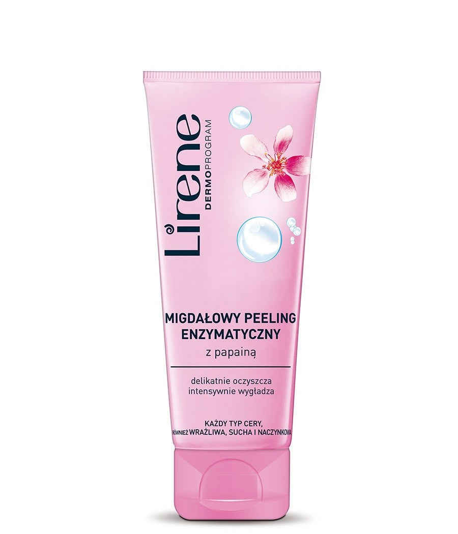 Lirene Cleansing Care - Almond Enzymatic Scrub with Papain, 75 ml