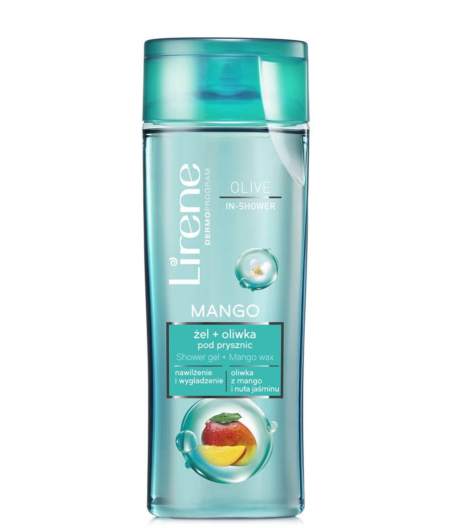 Lirene Olive in Shower - Mango Oil + Gel, 250 ml