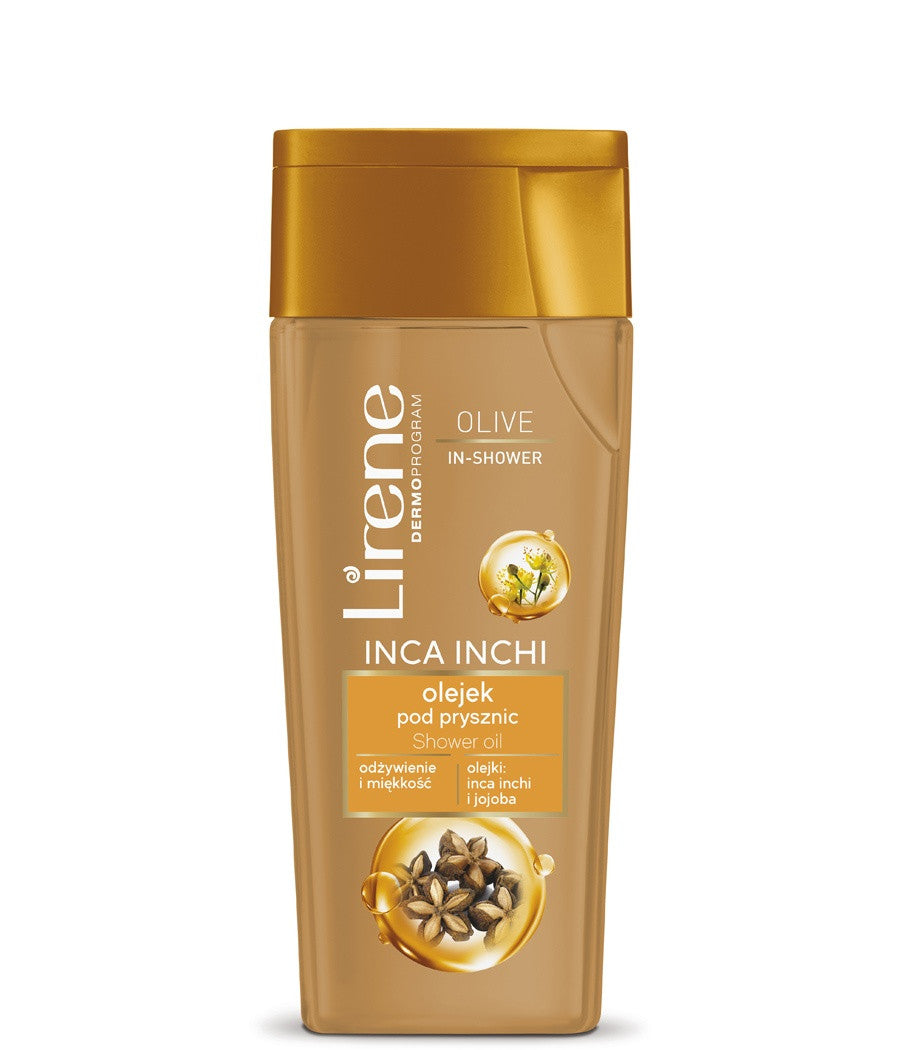 Lirene Olive in Shower - Inca Inchi, oliwka pod prysznic, poj. 200 ml