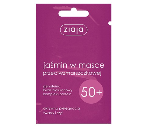 Jasmine anti-wrinkle mask 50+, 7 ml capacity.