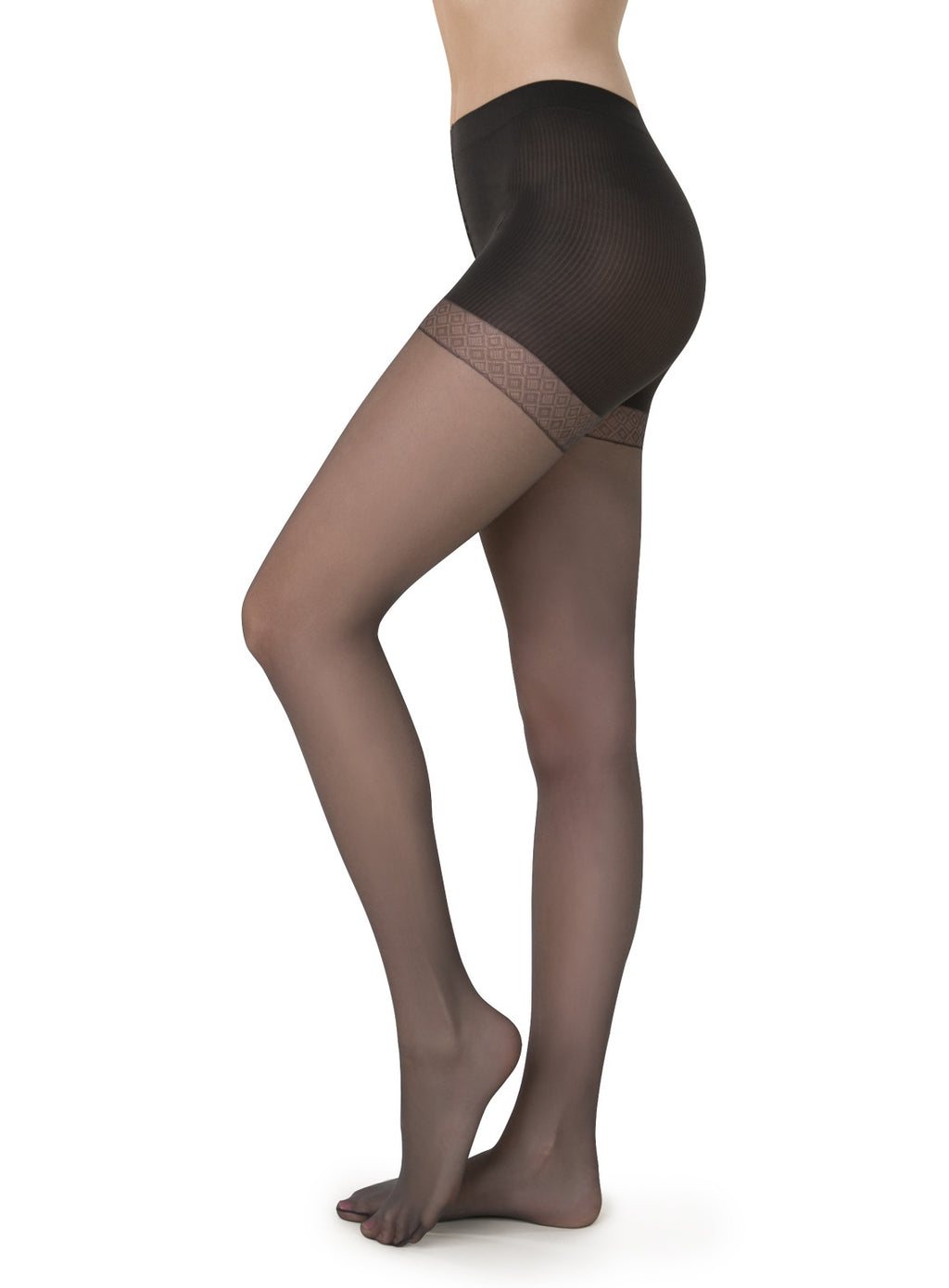 Sheer Graduated Support Tights - 3-6mmHg - Control Top - 20 den - RELAXMEDICA 20