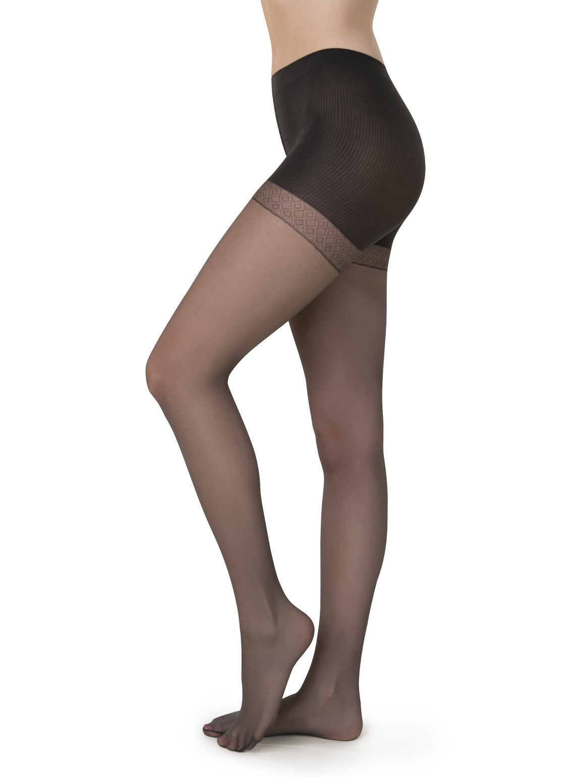 Sheer Graduated Support Tights - 3-6mmHg - Control Top - 20 den - RELAXMEDICA 20