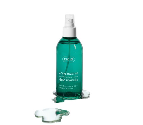 Manuka leaves pore narrowing tonic for day/night - capacity 200 ml.