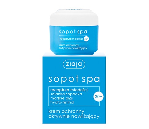 Sopot spa - protective cream actively moisturizing, volume 50 ml.