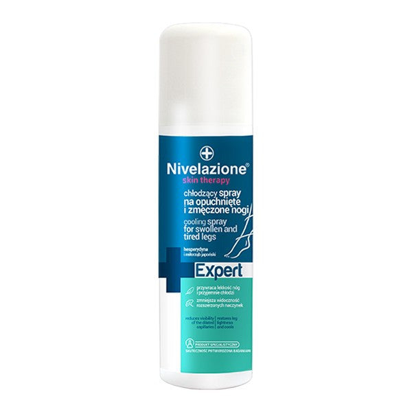 Nivelazione Skin Therapy Expert - cooling spray for swollen and tired legs, capacity 150 ml