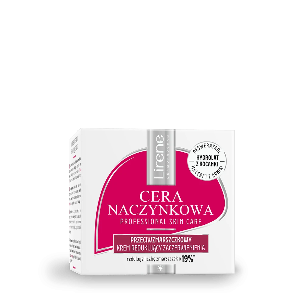 Lirene Redness Control - Anti-Wrinkle Cream (Day/Night), volume: 1.69 fl oz (50 ml)