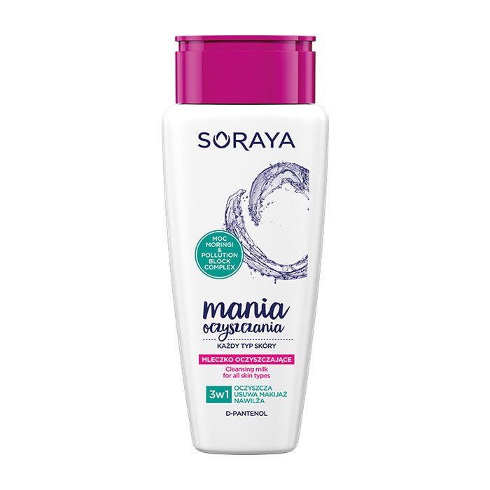 Soraya Cleansing MANIA - cleansing milk for all skin types, 200 ml