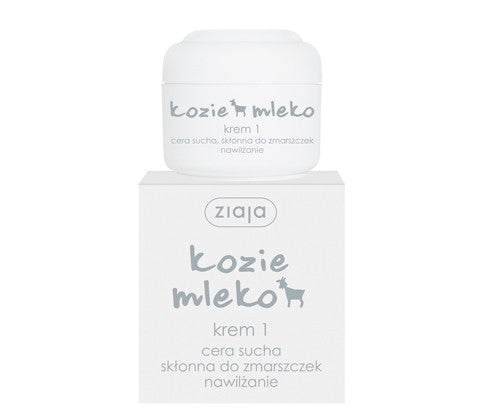 Goat milk moisturizing cream 1, 50 ml.